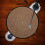 Record Protective Mat Rubber 1pcs 11.6x11.6x0.1in 2