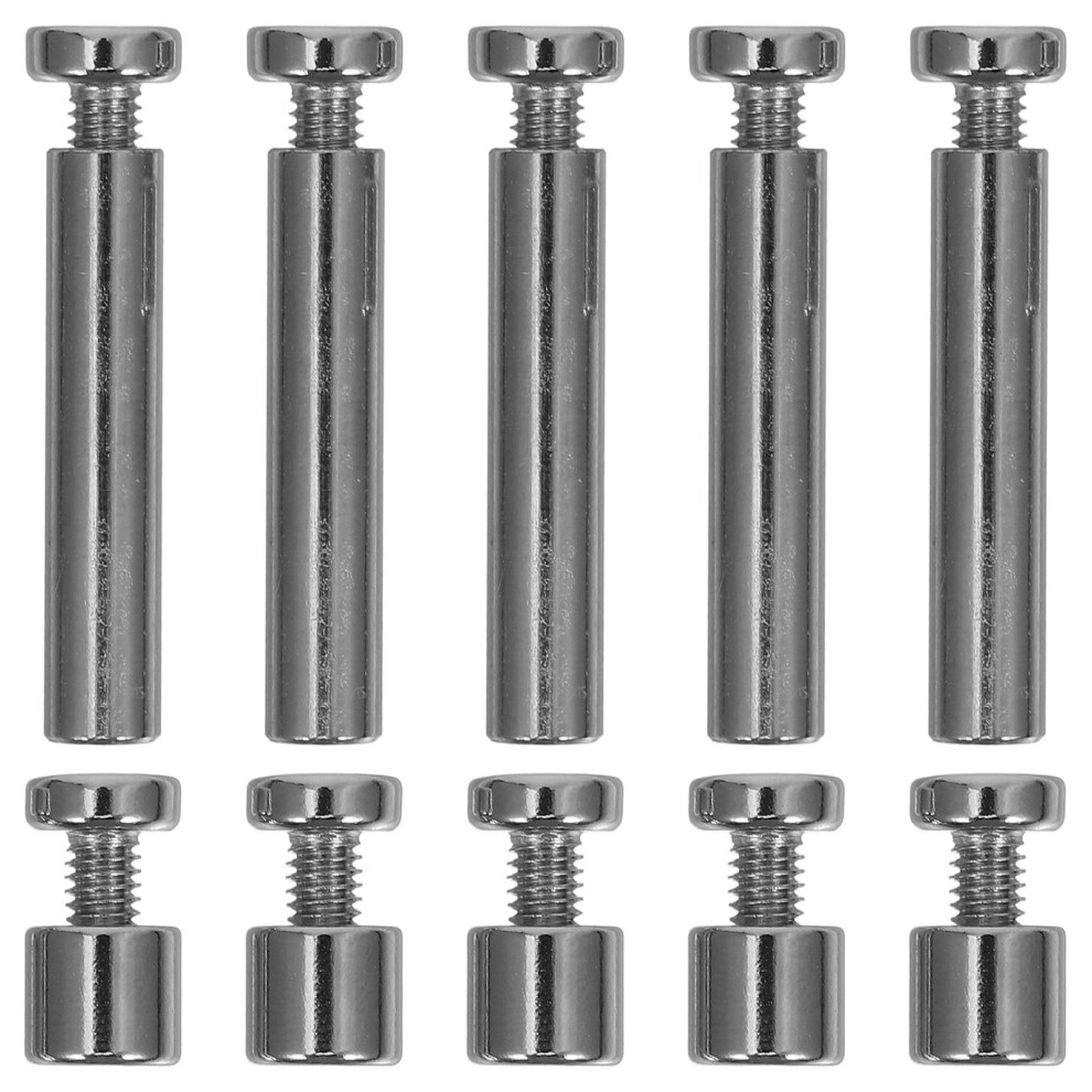 Silver Iron Standoff Hardware For Guitar Framing 5sets-image-OPC-PK8C5CT-NEW