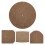 Record Protective Mat Rubber 1pcs 11.6x11.6x0.1in 8