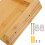 Worgeous  Storage Rack Corner Frame Aquariums Bamboo Partition 8