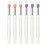 Raindrops  6 Pcs Liners Silicone Lip Brush Liquid Cosmetics Applicator 1