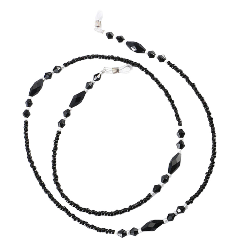 Totority Eyeglass Hanging Strap Beaded Glasses Chain Multi Nylon 1Set