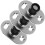 3 Pcs Sliding Door Floor Hardware Rail Cart Limiter Barn Guide 11