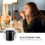 Lash Jar Eyelash Glue Storage Container Black Plastic 2pack 10