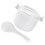Dorm Rice Cooker 1set White Plastic With Food Warming Use 8