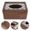 1Boîte À Mouchoirs Bois Marron Pour Bureau Décoration Intérieure 8