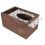 1Boîte À Mouchoirs Bois Marron Pour Bureau Décoration Intérieure 11