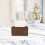 1Boîte À Mouchoirs Bois Marron Pour Bureau Décoration Intérieure 9