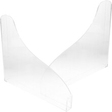 2 Pcs Bathtub Prevent Shower For Baby Transparent