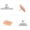 60pcs Small Square Plastic Nails For Home Drawer Sliding Useful 7