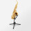 Saxophone Foldable Bracket Metal 1pcs 15.4x6.1x3.5in 9