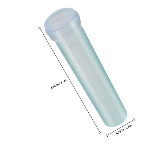 100 Pcs Arranging Clear Flower Stem Holders Waterproof Tubes 1