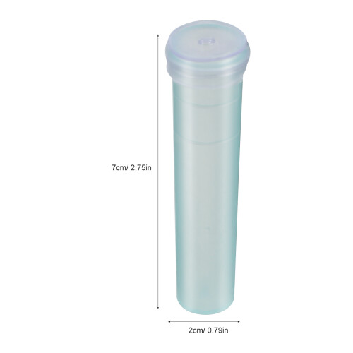 100 Pcs Arranging Clear Flower Stem Holders Waterproof Tubes 2