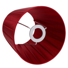 Lampshade Fabric Cloth Desk Accessories Chandelier Red