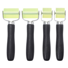 Car Sticker Roller Multi Plastic 4pcs
