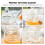1Set Jar with Lid and Convenient Dipper 9