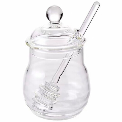 1Set Jar with Lid and Convenient Dipper 1