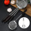 Oil Filter Spoon Heat Resistant Fine Mesh Silver For Kitchen 7