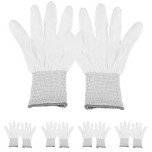 Staff Quilting Gloves Grey 12pairs 7.7x4.5x0.4in