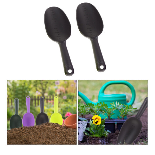 2Pcs Plastic Soil with Ergonomic Handle for Home Gardening 2