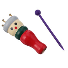 2 Sets Knitting Supplies Beginner Kid Loom Accessories Woolen Tool