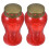 2 Pcs Electronic Candle Cemetery Grave Decorations 11