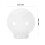 Bathroom Light Shade Globe Lampshade Screw White Ball Post Ceiling 11