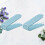 Shoe And Boot Rack Sky Blue 2set 9