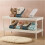 Shoe And Boot Rack Sky Blue 2set 7