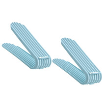 Shoe And Boot Rack Sky Blue 2set