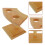 Holz Cone Rack Eistütenhalter Sushi Halter Hellgelb 6