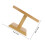 Holz Cone Rack Eistütenhalter Sushi Halter Hellgelb 2