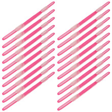 Bookbinding Clip 20pcs 7.7x0.4x0.1in Paper Binder Clips