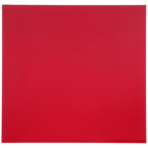 Acrylic Sheet Red Colored Semi-Translucent Panel for Crafts