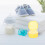 Compact Size Pacifier Holder Case Yellow Pp 2pcs 4