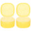 Compact Size Pacifier Holder Case Yellow Pp 2pcs 10