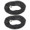 2pcs Inner Tubes For Mini Easy Installation Black Rubber 10