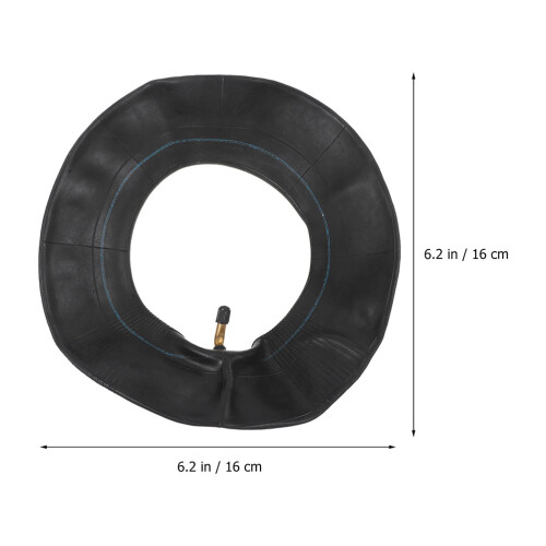 2pcs Inner Tubes For Mini Easy Installation Black Rubber 1