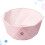 Pink Kitchen Drain Basket Double Layer Fruit Vegetable Strainer 9