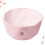 Pink Kitchen Drain Basket Double Layer Fruit Vegetable Strainer 10