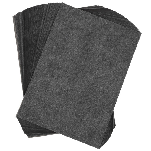 100 Sheets Carbon Transfer Paper Graphite Artist For Tracing Blue 2