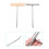 2pcs Bbq Meat Hooks And Sharp-Edged For 7