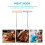 2pcs Bbq Meat Hooks And Sharp-Edged For 6