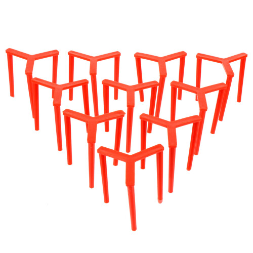 100pcs Stand Pizza Packing Tripod Stack Fixing Rack Pizza Holder