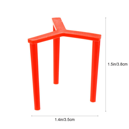 100pcs Stand Pizza Packing Tripod Stack Fixing Rack Pizza Holder 1