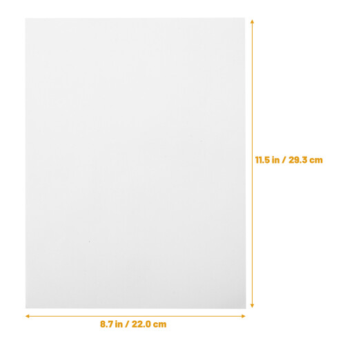 10 Sheets A4 Double Sided Adhesive Pad No Trace White Pet 2