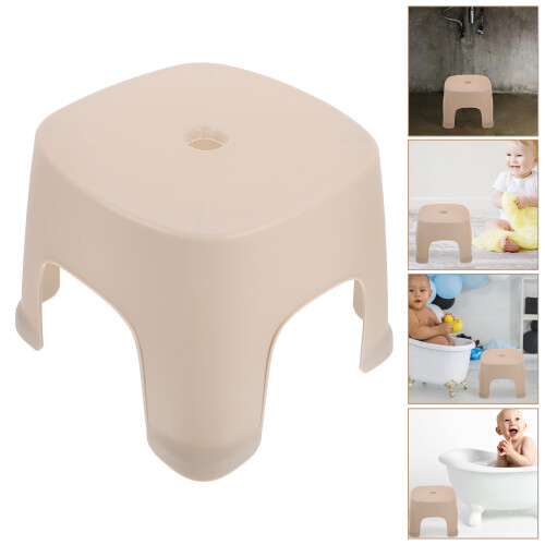 Step Stool Black 1set 8.1*7.7*6.3in 2