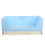 Bunny Potty Box Leak-Proof Blue Plastic For Hamster 1set 1
