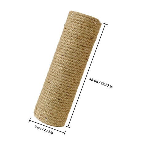 Griffoir Pour Chat Bois Naturel Résistant Marron Clair 1