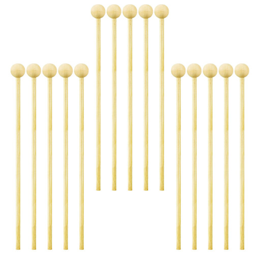 Candy Stick Stirring Rods Wood 50pcs 2